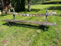 ORNATE GARDEN BENCH - 2