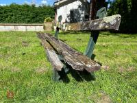 ORNATE GARDEN BENCH - 3