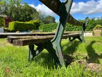 ORNATE GARDEN BENCH - 5