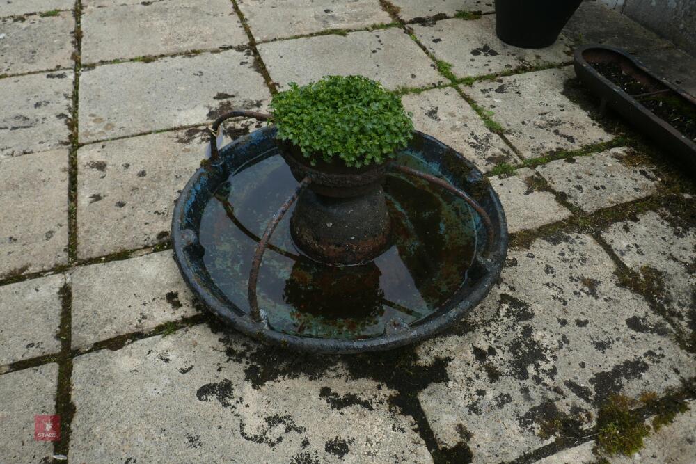 CAST IRON PIG TROUGH/PLANTER