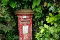 ROYAL MAIL EDWARD 7TH PILLAR POST BOX - 6