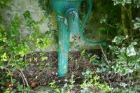 D. CHRISTIE ORNATE TEAPOT WELL PUMP - 8