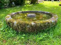 CIRCULAR GRANITE TROUGH/PLANTER - 3