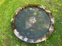 CIRCULAR GRANITE TROUGH/PLANTER - 5