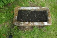 OBLONG GRANITE TROUGH/PLANTER - 3