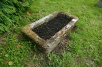 OBLONG GRANITE TROUGH/PLANTER - 6