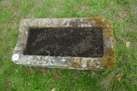 OBLONG GRANITE TROUGH/PLANTER - 2