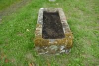 OBLONG GRANITE TROUGH/PLANTER - 10