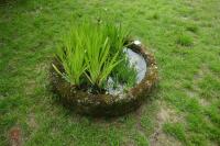 CIRCULAR GRANITE TROUGH/PLANTER - 5