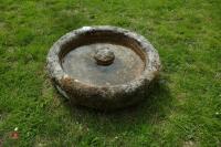 CIRCULAR GRANITE TROUGH/PLANTER - 4