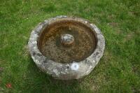 CIRCULAR GRANITE TROUGH/PLANTER - 5