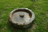 CIRCULAR GRANITE TROUGH/PLANTER - 6