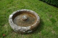 CIRCULAR GRANITE TROUGH/PLANTER - 8