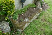 OBLONG GRANITE TROUGH/PLANTER - 5