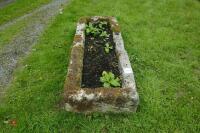 OBLONG GRANITE TROUGH/PLANTER - 4