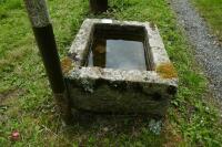 RECTANGULAR GRANITE TROUGH/PLANTER - 5