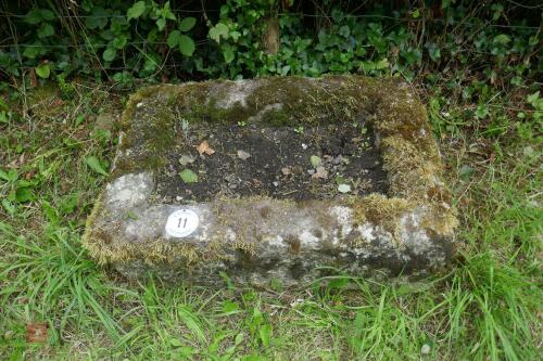 RECTANGULAR GRANITE TROUGH/PLANTER