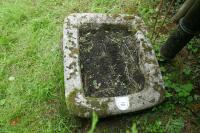 RECTANGULAR GRANITE TROUGH/PLANTER - 6