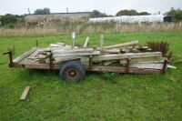 13' 6'' X 6' FLATBED TRAILER - 5