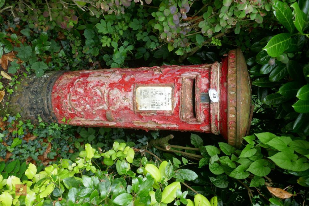 ROYAL MAIL EDWARD 7TH PILLAR POST BOX