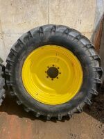 JOHN DEERE RIMS AND TYRES - 3