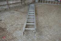 EXTENDING WOODEN LADDER - 2