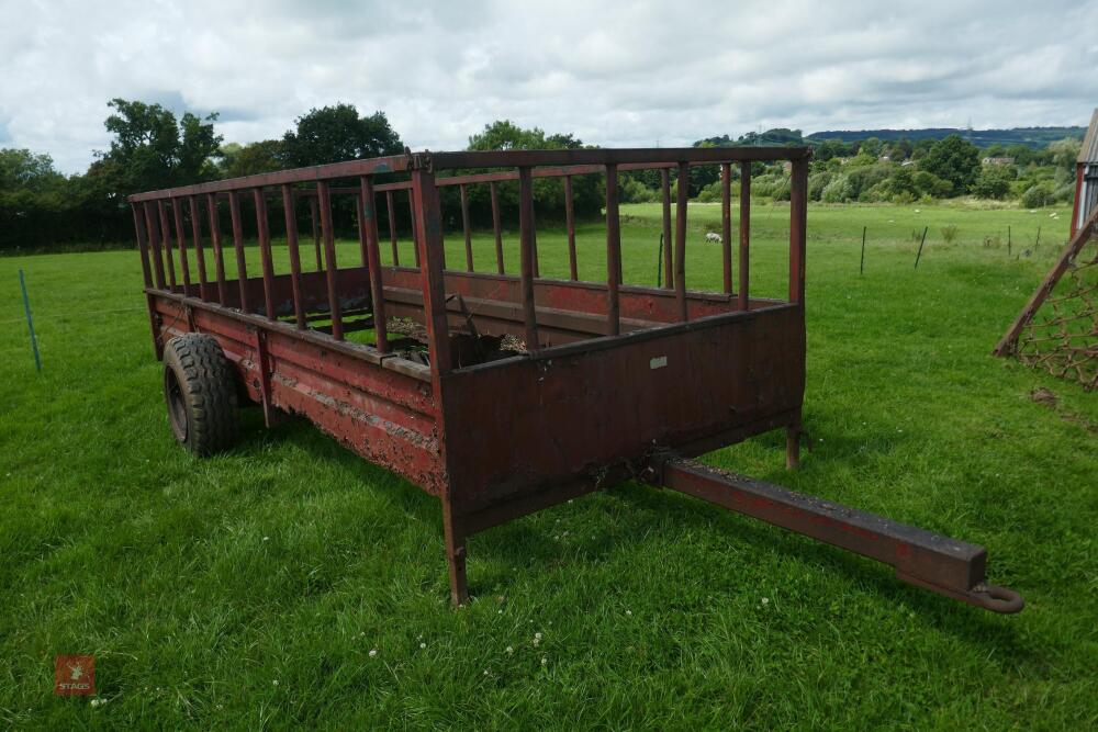 14' X 6' TRAILED CATTLE FEEDER