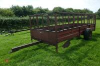 14' X 6' TRAILED CATTLE FEEDER - 2