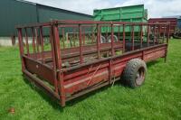 14' X 6' TRAILED CATTLE FEEDER - 3