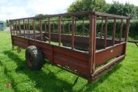 14' X 6' TRAILED CATTLE FEEDER - 10