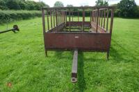 14' X 6' TRAILED CATTLE FEEDER - 11