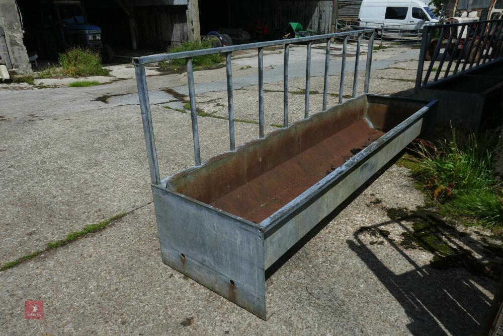 10' GALV FREESTANDING CATTLE FEEDER