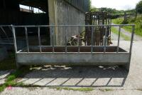 10' GALV FREESTANDING CATTLE FEEDER - 8