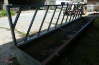 15' GALV FREESTANDING CATTLE FEEDER (2) - 2