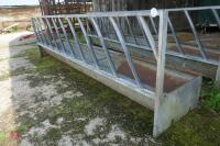 15' GALV FREESTANDING CATTLE FEEDER (2) - 3