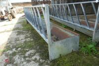 15' GALV FREESTANDING CATTLE FEEDER (2) - 6