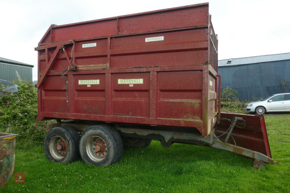 1994 MARSHALL 8T GRAIN/SILAGE TRAILER