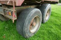 1994 MARSHALL 8T GRAIN/SILAGE TRAILER - 16