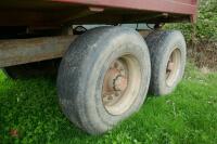 1994 MARSHALL 8T GRAIN/SILAGE TRAILER - 25