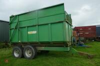 1996 AW 10T SILAGE/GRAIN TRIALER