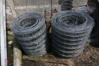 4 X ROLLS OF STOCK WIRE - 6