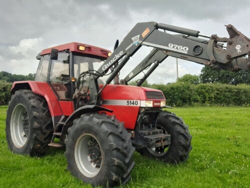 1991 CASE MAXXUM 5140 4WD TRACTOR