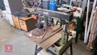 DEWALT RADIAL POWER ARM SAW - 6