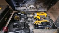 DEWALT DRILL & 2 BATTERIES - 3