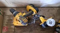 DEWALT DRILL, 2 BATTERIES AND CHARGER - 2