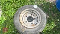 2 IFOR WILLIAMS SPARE WHEELS AND TYRES - 2