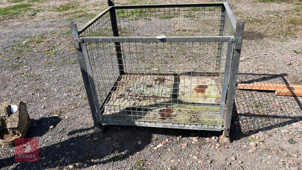 GALVANISED MESH STILLAGE