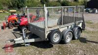 IFOR WILLIAMS TWIN AXLE CAGED TRAILER - 3