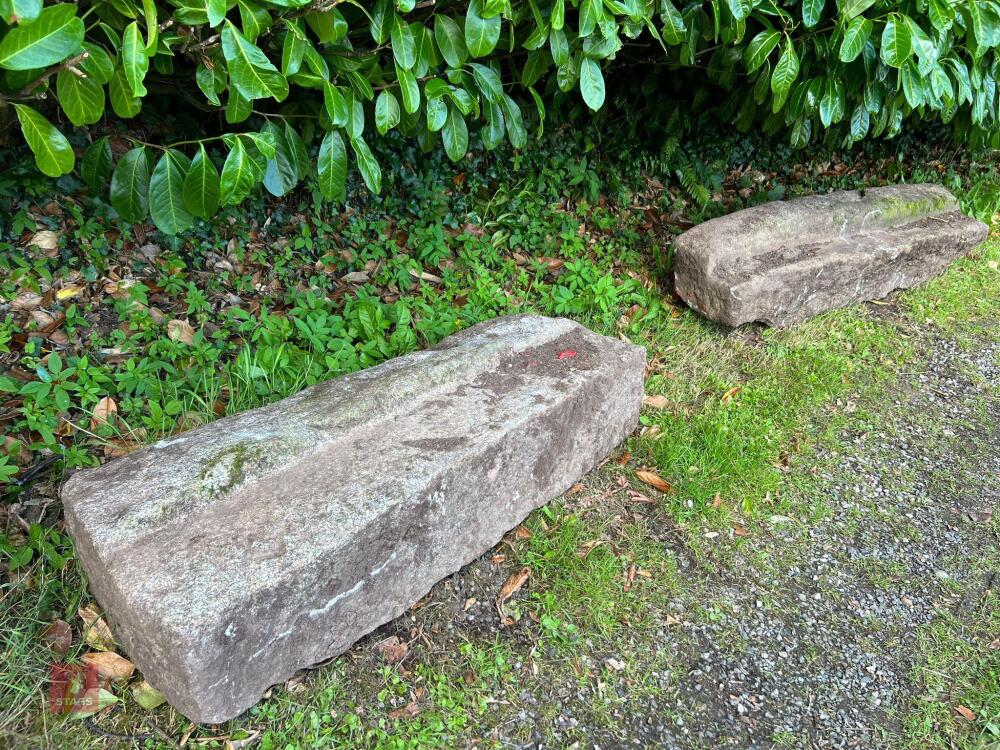 GRANITE RAILWAY PIECES