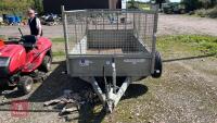 IFOR WILLIAMS TWIN AXLE CAGED TRAILER - 2